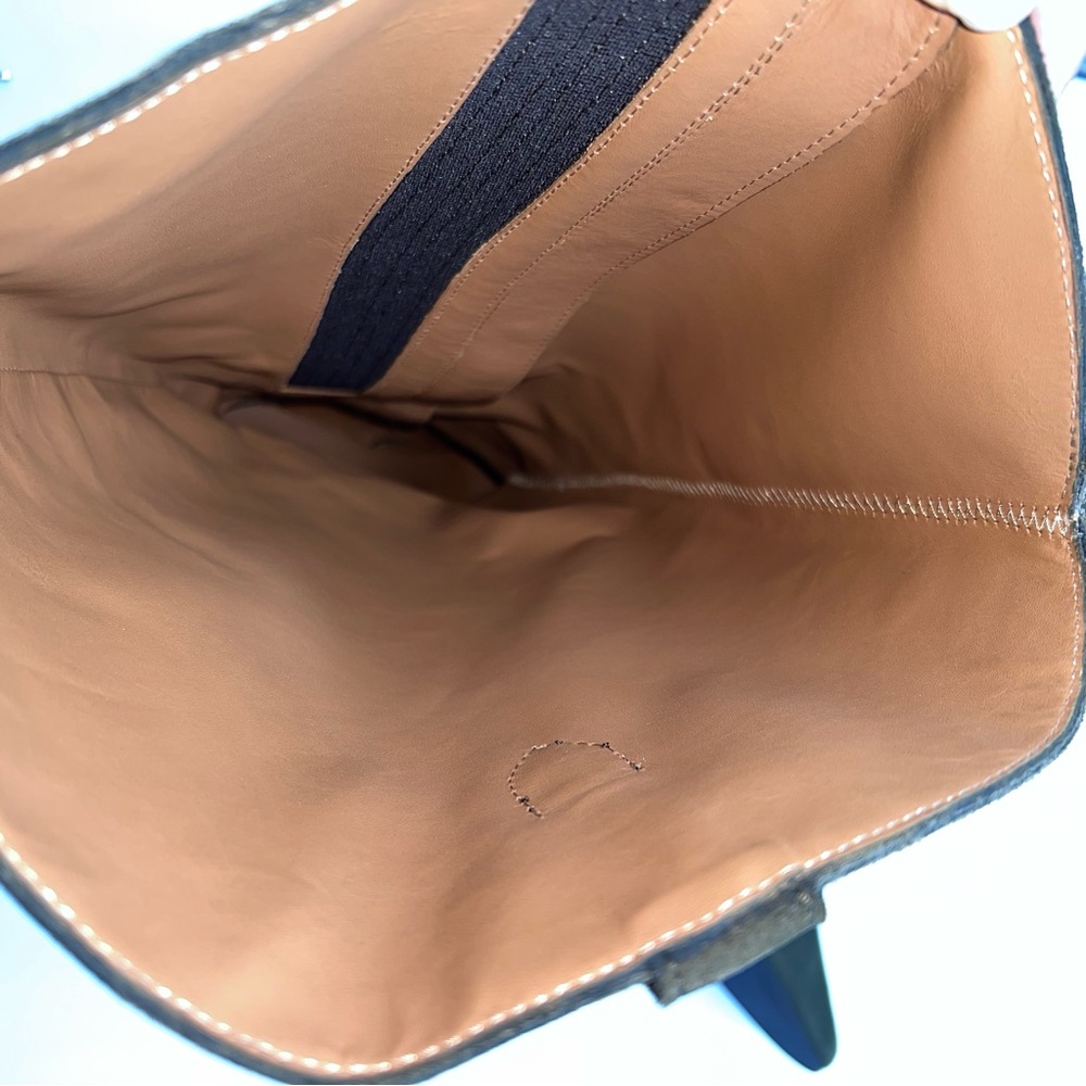 Urban Outfitters Duo Brand Olive Green Suede 2.5” Heeled Cowboy Boots Size 40EU - Picture 9 of 11